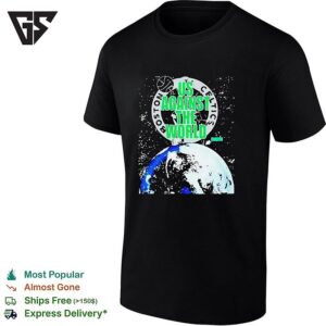 Boston Celtics US Against The World Earth Globe Space Background T-Shirt