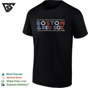 Boston Red Sox Independence Day Macy Star-Spangled Retro T-Shirt