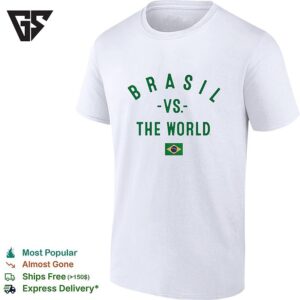 Brasil Vs The World Fifa World Cup 2026 Having Flag T-Shirt