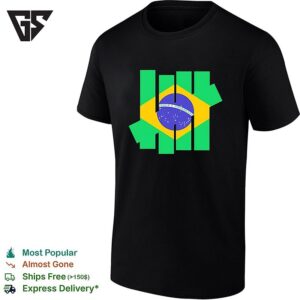 Brazil Flag X Undefeated Logo T-Shirt