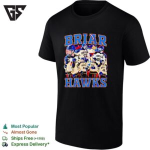 Briar Hawks Off Campus Hockey Team Garrett Graham Dean Holden Logan John T-Shirt