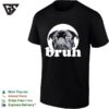 Bruh Pug Dog Face Meme Internet Viral Animal Humor Funny Animal Lover Pet T-Shirt