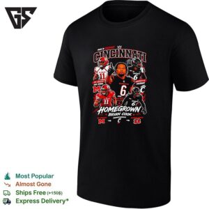 Bryan Cook Cincinnati Bengals Mt Healthy High School University Of Cincinnati T-Shirt