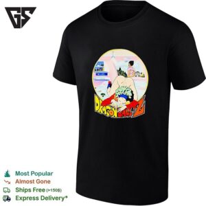 Bulma Ass Up Vegeta Peeking Dragonball Z Funny T-Shirt