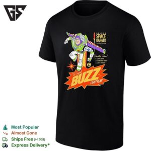 Buzz Lightyear Deluxe Space Ranger Action Figure The Original Toy Story Disney T-Shirt