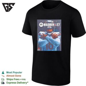 Caleb Williams Chicago Bears Madden NFL 27 Deluxe Edition Parody Sports Fan T-Shirt