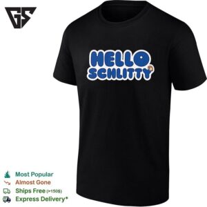 Cam Schlittler New York Yankees Hello Schlitty T-Shirt