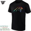 Carolina Panthers NFL Pride Rainbow Logo Edition Premium Quality Graphic T-Shirt