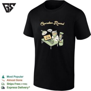 Cassette Tape Pencil Surgeons Operation Rewind T-Shirt
