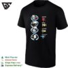 Catosin Gattin Catdeine Cathymine Dna Double Helix Science Cat Pun Science T-Shirt