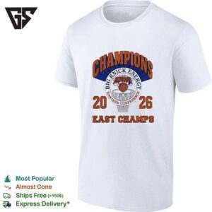 Champions Big Knick Energy 2026 East Champs New York Knicks NBA Basketball T-Shirt