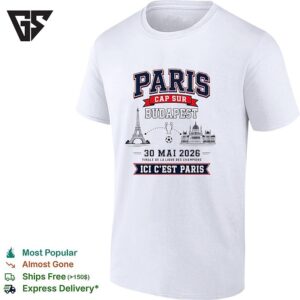 Champions League Champion 30 Μai 2026 Finale De La Ligue Des Champions Ici C’est Paris T-Shirt