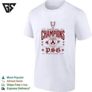 Champions League Champion Psg Paris Est Magique 2025 2026 T-Shirt
