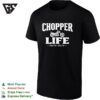 Chopper Life Ride Free Die Free Motorcycle T-Shirt