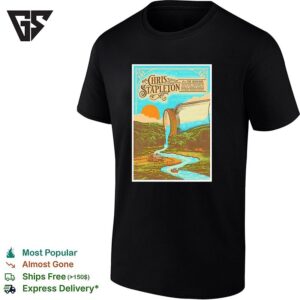 Chris Stapleton From The Benches Charlotte Waterfall Poster T-Shirt