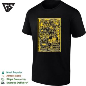 Circle Jerks Municipal Waste Haywire Negative Approach The National Richmond Va T-Shirt