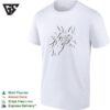 Clapping Hands Symbol Appreciative Gesture Illustration Minimalist Line Art T-Shirt