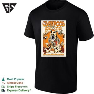 Claypool Gold 2026 Primus Lennon Delirium Atlanta Poster T-Shirt