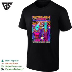 Claypool Gold Primus Claypool Lennon Delirium And Frog Brigade St Louis Mo 2026 T-Shirt