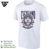 Cleveland Guardians X Grateful Dead Skull Mlb Graphic T-Shirt
