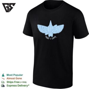 Cleveland That I Love City Skyline Moth Butterfly Logo T-Shirt