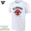 Clifford The Big Red Dog Est 2000 University Collegiate Logo Print T-Shirt