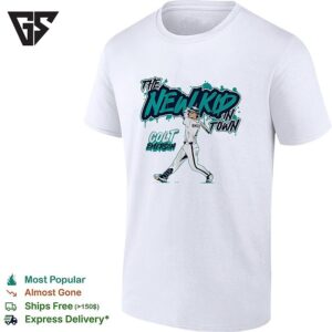 Colt Emerson Seattle Mariners The New Kid In Town T-Shirt