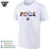 Connecticut Sun 2026 Wnba Pride Lgbt Pattern Flag T-Shirt