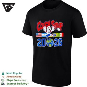 Cough Syrup USA Mascot Soccer Ball 2026 World Cup T-Shirt