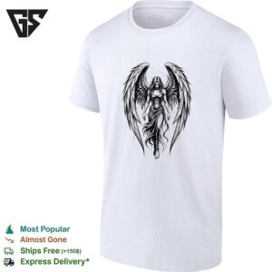Dark Angel Wings Girl T-Shirt