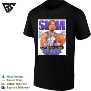 Darryn Peterson Anyone Watching Can’t Guard Me Basketball Slam Magazine Cover T-Shirt