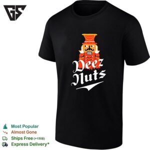 Deez Nuts Nutcracker Holiday Christmas Humor Parody Funny Joke Graphic Art T-Shirt