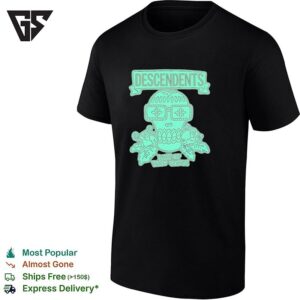 Descendents Glow In The Dark Sugar Skull Day Of The Dead T-Shirt