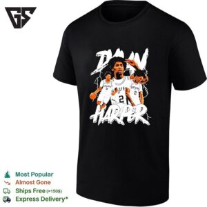 Devin Vassell San Antonio Spurs NBA Deon Harper T-Shirt