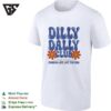 Dilly Dally Club Running Late But Thriving T-Shirt