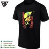 Discord Adams Punk Girl Lightning Bolt Green Hair Comic Art T-Shirt