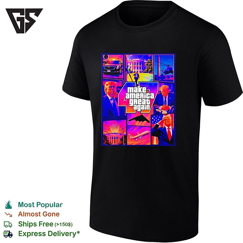Donald Trump Make America Great Again Gta 47 Vintage T-Shirt Donald Trump Make America Great Again Gta 47 Vintage T-Shirt