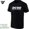 Dude Running Is Overrated Humor Sarcastic Fitness Motivational Joke T-Shirt