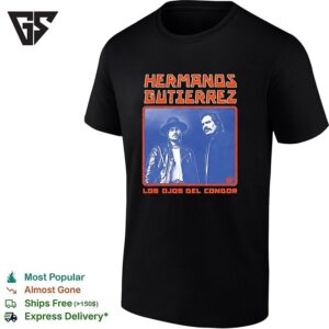 Duo Musicians Portrait Los Ojos Del Condor Vintage Navy Blue T-Shirt