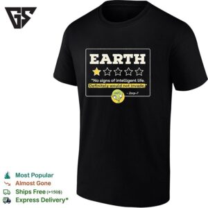 Earth One Star Review Zorp 7 Alien T-Shirt