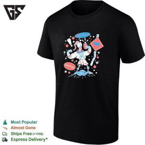 Earthworm Jim Groovy Japanese Kanji Cartoon Humor T-Shirt