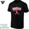 Edwin Arroyo Cincinnati Reds Mlb Baseball Player Name And Number Fan Logo T-Shirt