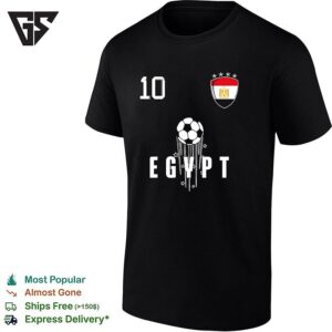 Egypt 10 Soccer Ball T-Shirt