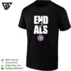 End Als Chicago Cubs Baseball Awareness Ribbon Charity T-Shirt