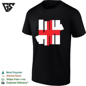 England Flag X Undefeated Logo T-Shirt