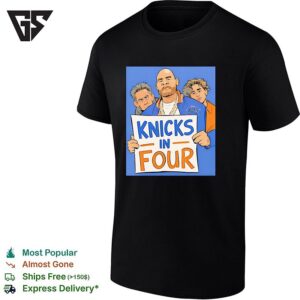 Fat Joe Knicks In Four Celebrity Cartoon Fan Illustration T-Shirt