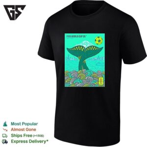 Fifa World Cup 26 Seattle Whale Tail T-Shirt