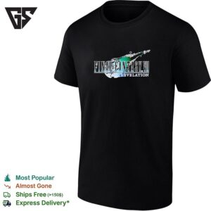Final Fantasy Vii Revelation Logo Buster Sword Emblem Video Game Gaming T-Shirt