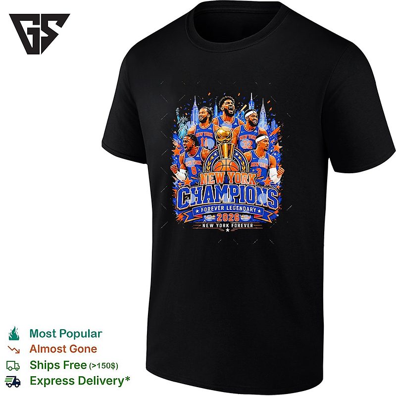 Forever Legendary 2026 Champions Team Trophy Celebration Poster T-Shirt Forever Legendary 2026 Champions Team Trophy Celebration Poster T-Shirt