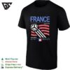 France Soccer Est 1919 World Cup 26 National Team Crest Patriotic Sport Fan T-Shirt